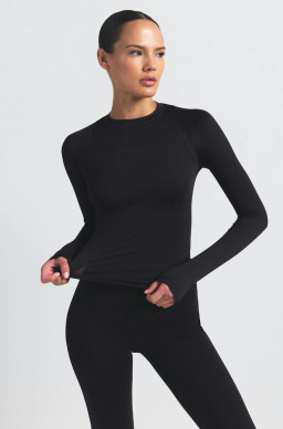 Nike&Skims Airy Long Sleeve Crew Neck Top