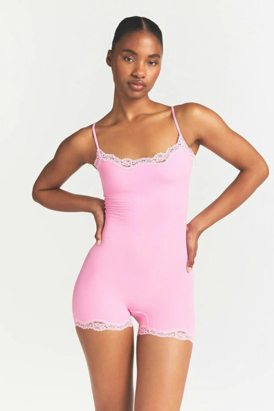 Skims Fits Everybody Lace Onesie