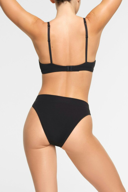 Skims Cotton Jersey Cheeky Tanga