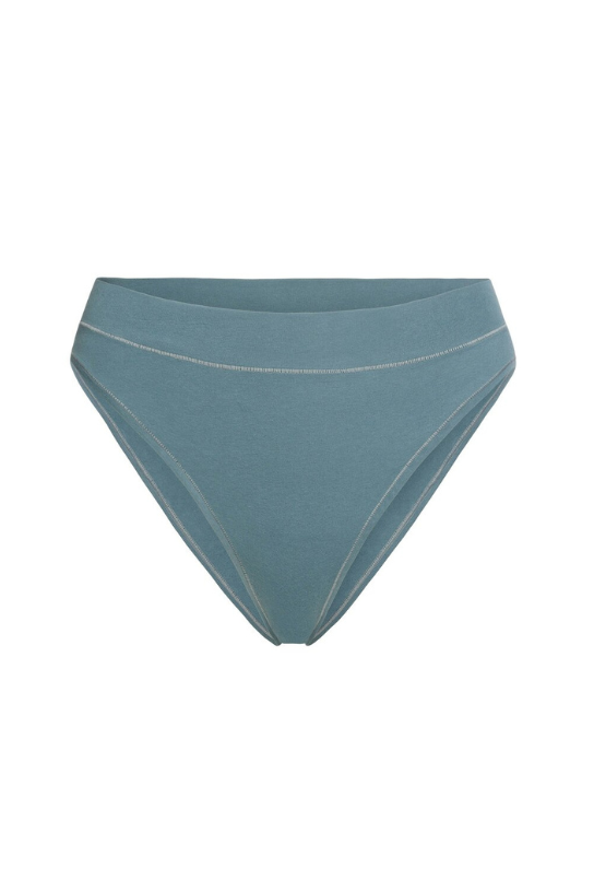 Skims Cotton Jersey Cheeky Tanga