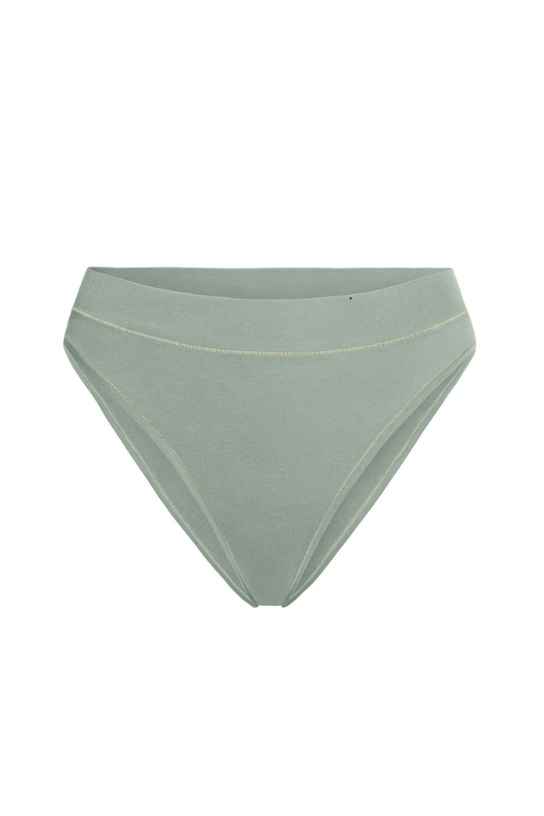 Skims Cotton Jersey Cheeky Tanga