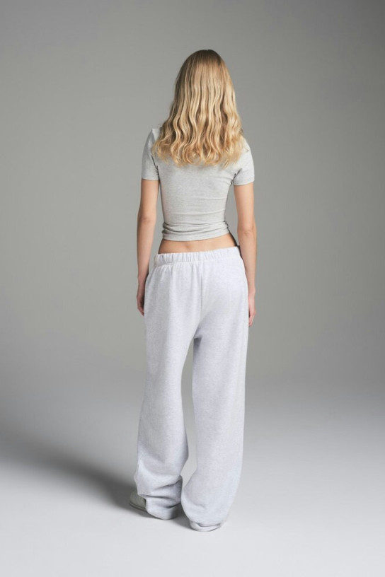 Skims Cotton Fleece Classic Straight Leg Pants