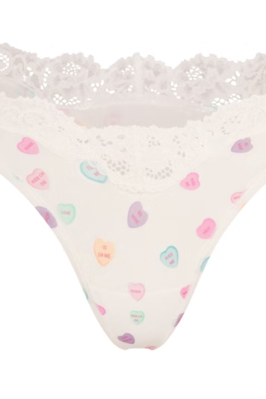 Skims Fits Everybody Lace Dipped Thong