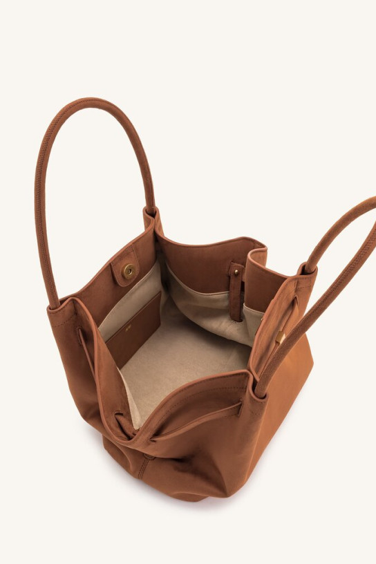JW PEI Hana Medium Faux Suede Tote Bag