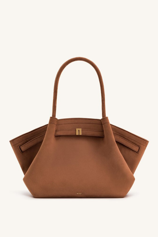 JW PEI Hana Medium Faux Suede Tote Bag