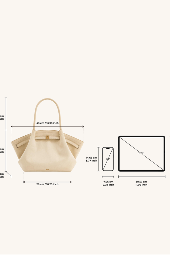 JW PEI Hana Medium Faux Suede Tote Bag
