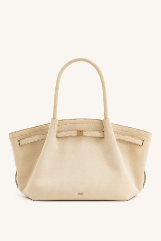 JW PEI Hana Medium Faux Suede Tote Bag