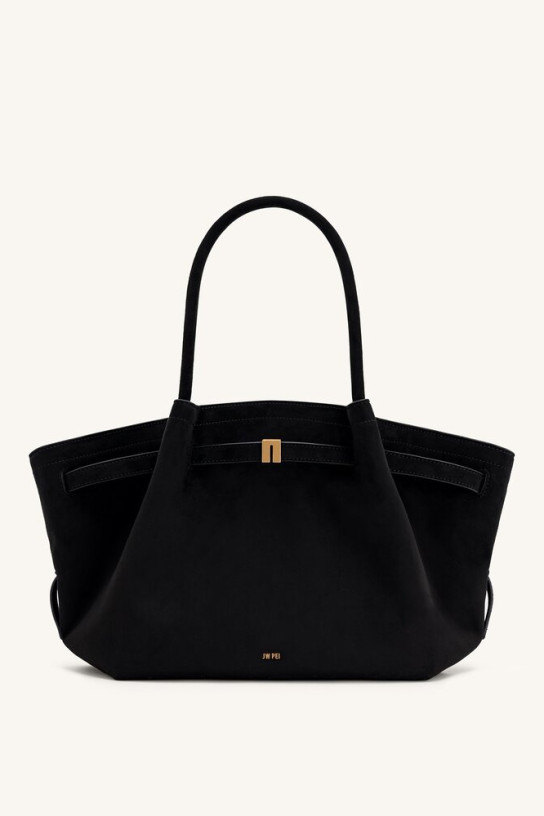 JW PEI Hana Medium Faux Suede Tote Bag