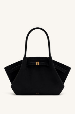 JW PEI Hana Medium Faux Suede Tote Bag