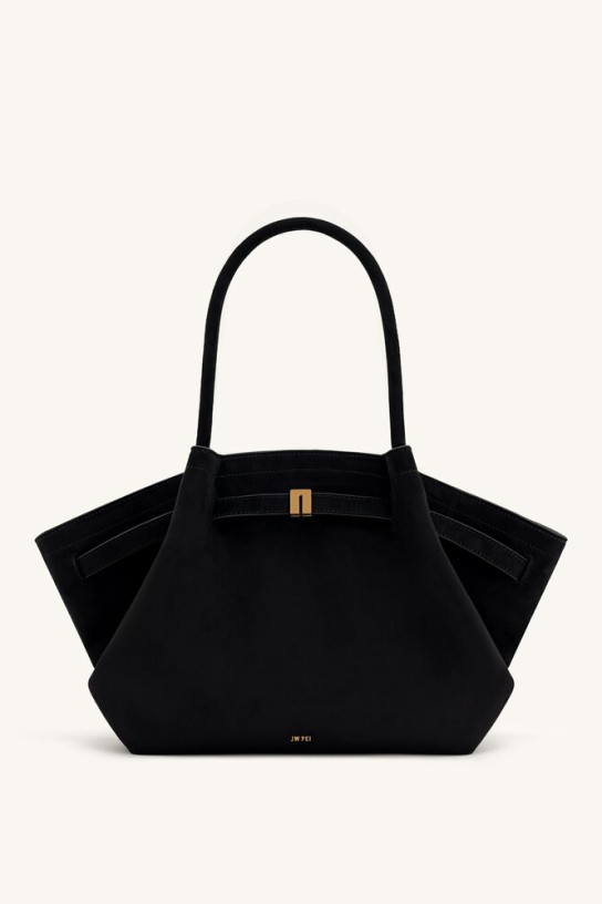 JW PEI Hana Medium Faux Suede Tote Bag