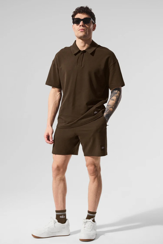 Alo Double Take Short Sleeve Polo (men)