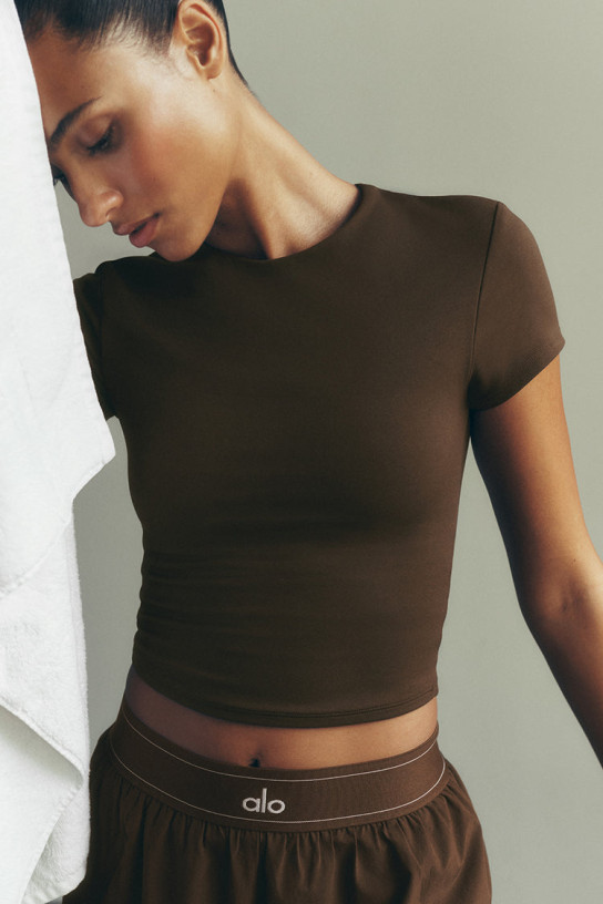Alo Softsculpt Precision Short Sleeve Top