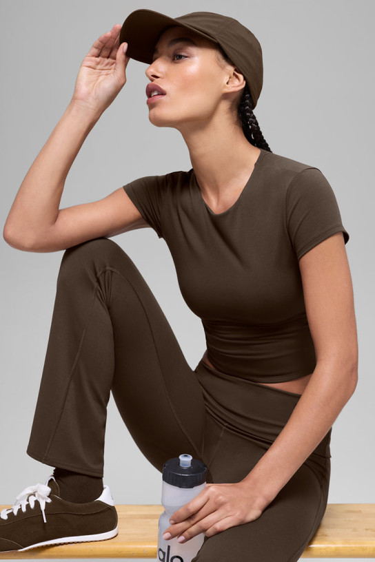 Alo Softsculpt Precision Short Sleeve Top